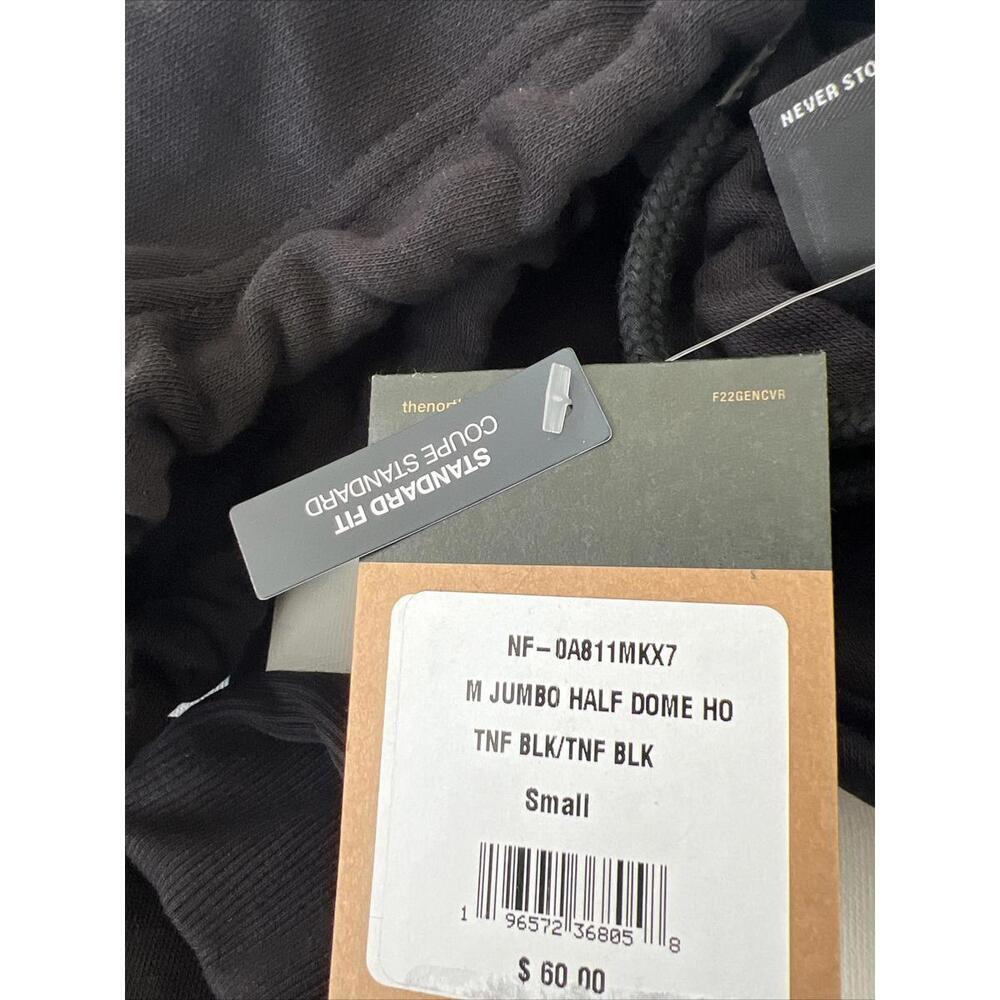 NWT The North Face Jumbo Half Dome  Men's Black Pullover Hoodie S - Picture 3 of 3